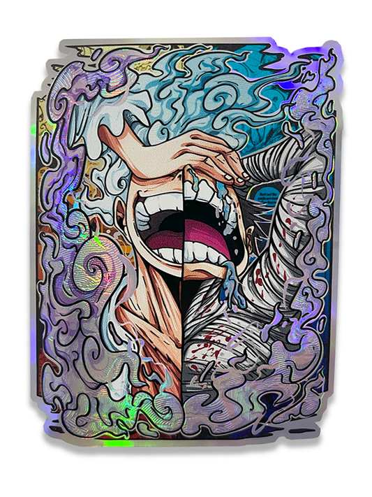 Split Face Weak Peak Luffy
